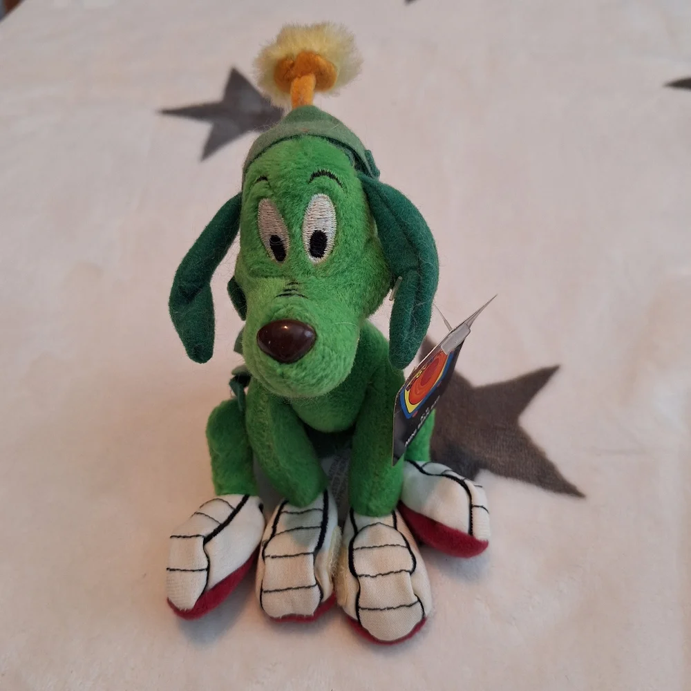 New! K-9 - LOONEY TUNES VINTAGE 1999 WARNER BROS. STORE MINI BEAN BAG PLUSH - Picture 1 of 11